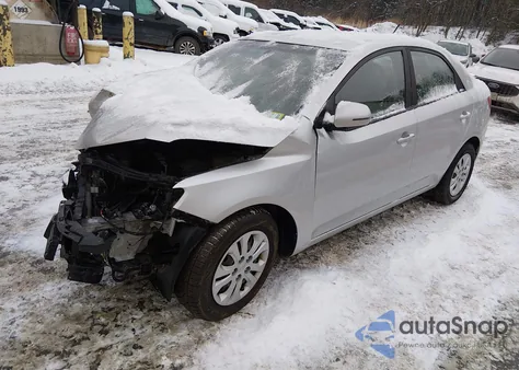 2012 Kia Forte Ex z USA, uszkodzony, nr VIN KNAFU4A25C5516459